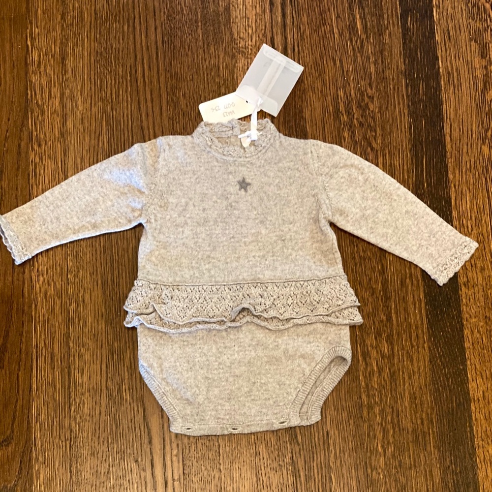 Tocoto Vintage Adorable Baby Girl Onesie